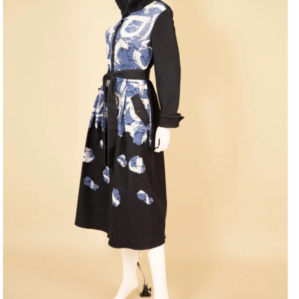 Elegant denim and Blue Women's Dress
